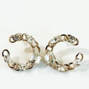 Chain Link Stud Earrings